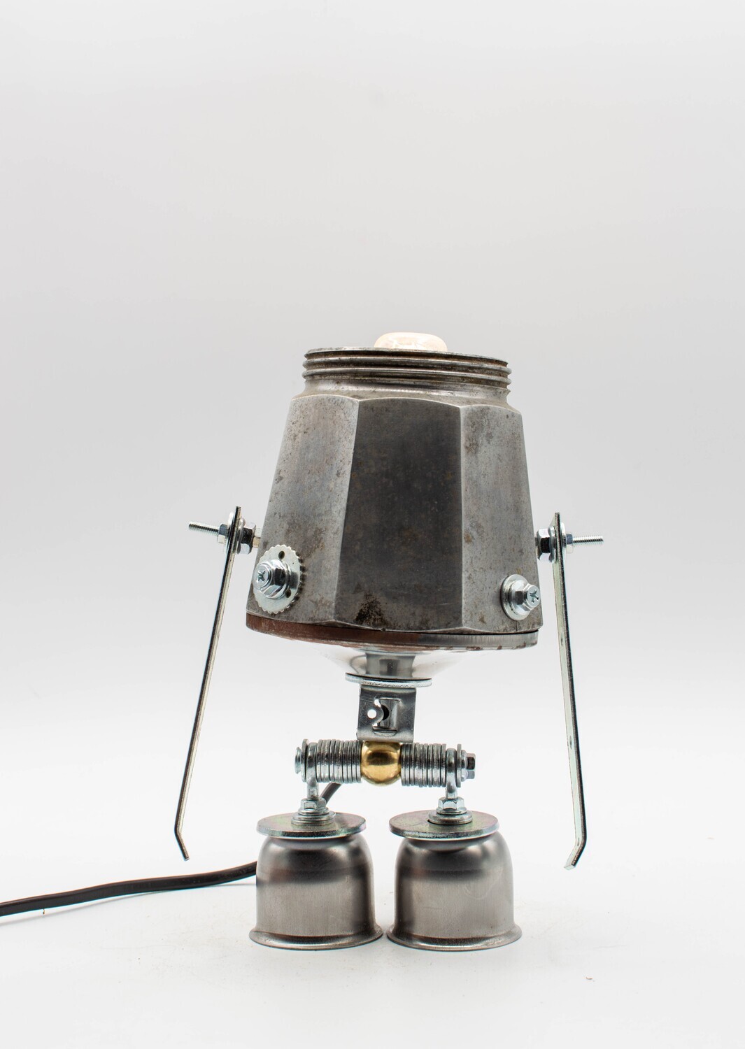 Robot lampada da tavolo stile 