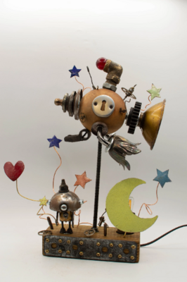 Robot lampada da tavolo stile Robot lampada da tavolo stile