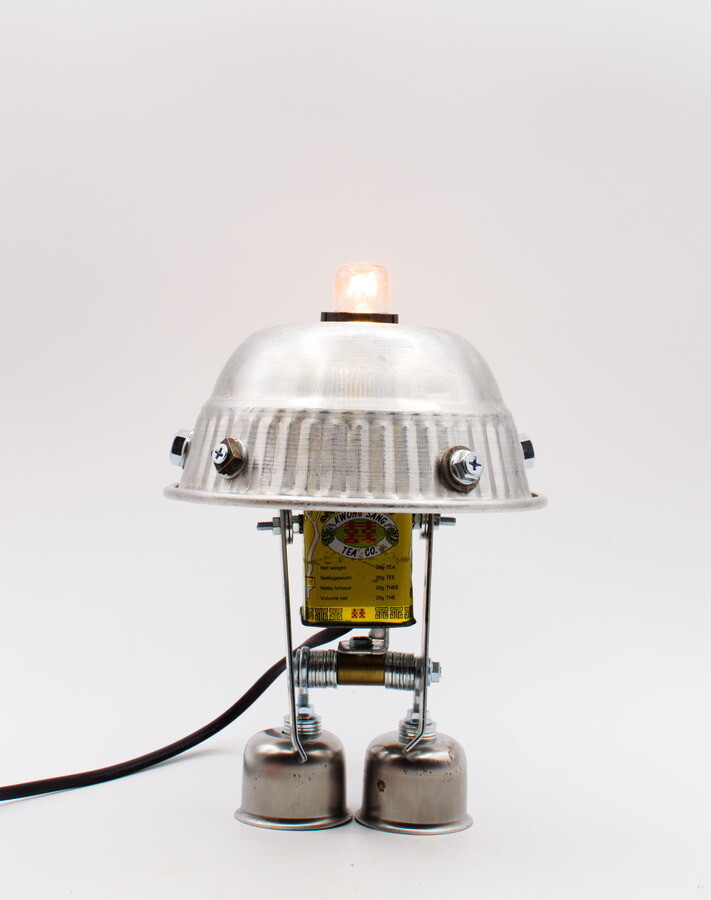​Robot table lamp handmade