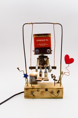 Robot lampada da tavolo stile Robot lampada da tavolo stile