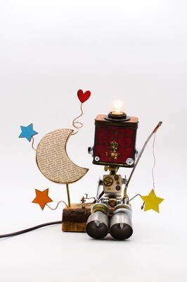 Robot lampada da tavolo stile Robot lampada da tavolo stile