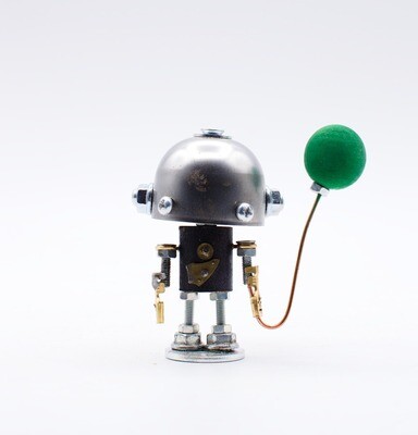 MINIBOT handmade robot sculpture