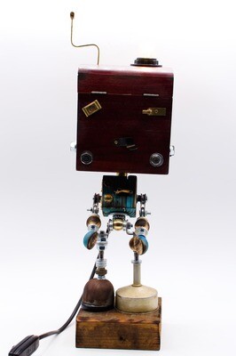 Robot lampada da tavolo stile Robot lampada da tavolo stile