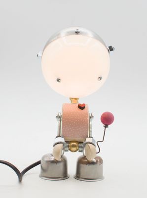 Robot lampada da tavolo stile Robot lampada da tavolo stile "KODAMA" snodabile fatta a mano