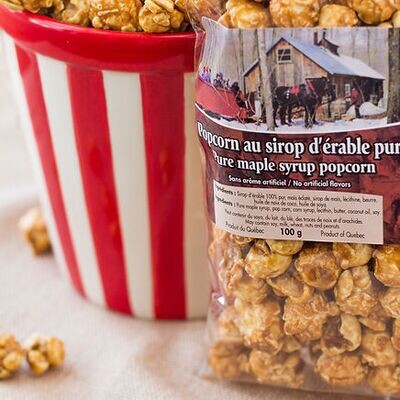 Pop corn à l&#39;érable