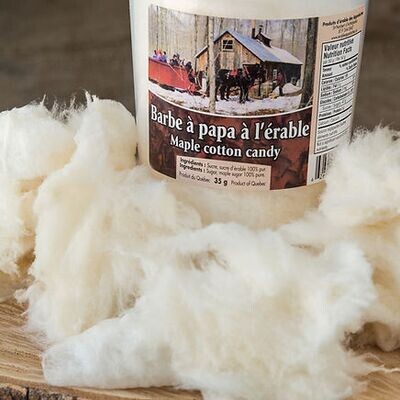 Barbe à papa à l&#39;érable