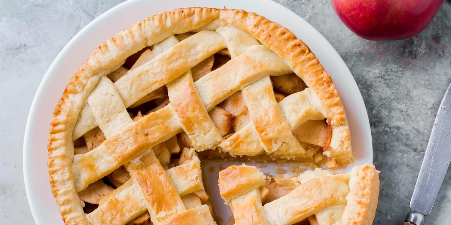 Tarte aux pommes et Sucre à la crème