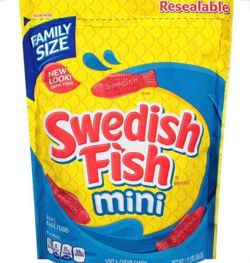 Swedish Fish Mini's  (sample)
