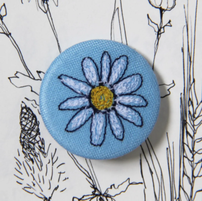 Poppy Treffry - daisy - pretty badge