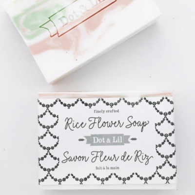 Dot & Lil - Rice Flower Soap