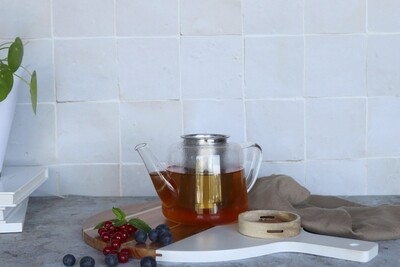 OGO Living: Gustave Teapot In Brosilicate Glass With Lid