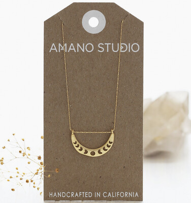 Amano Studio: Phases of the Moon Necklace