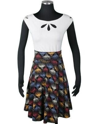 Effie's Heart: Carnaby Skirt Coneflower Print