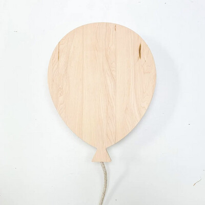 Wood Is Beautiful ( Hout Is Prachting) - Balloon Wall Lamp