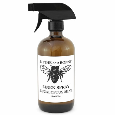 Blithe & Bonny: Linen Spray- Eucalyptus & Mint