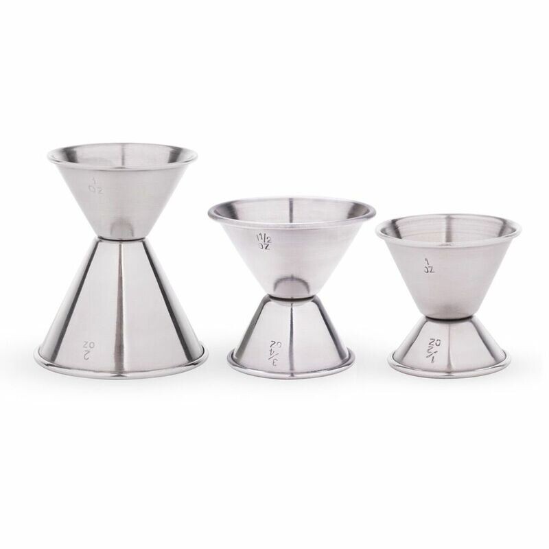 Double Jiggers package of 3