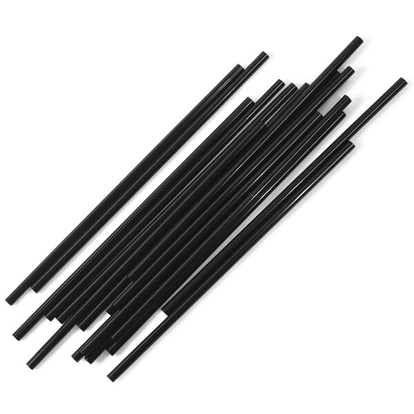 Black Bar Straws (pack of 50)