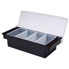 Condiment Tray  4 pint (Black)