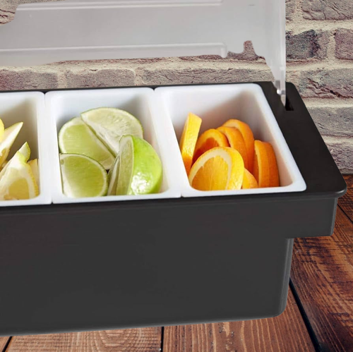 Condiment Tray  4 pint (Black)