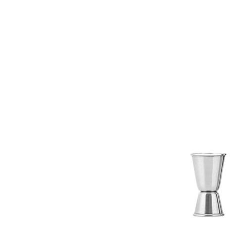 Cobbler Jigger 1oz. x 1/2 oz.