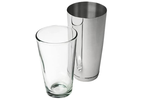 Shaker Set - 2 Tins &amp; 16oz. Mixing Glass