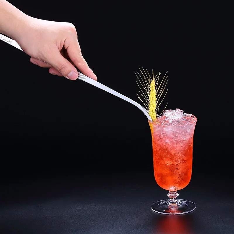 Garnish Tweezers Curved