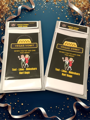 Vegas Vomit Barf Bags