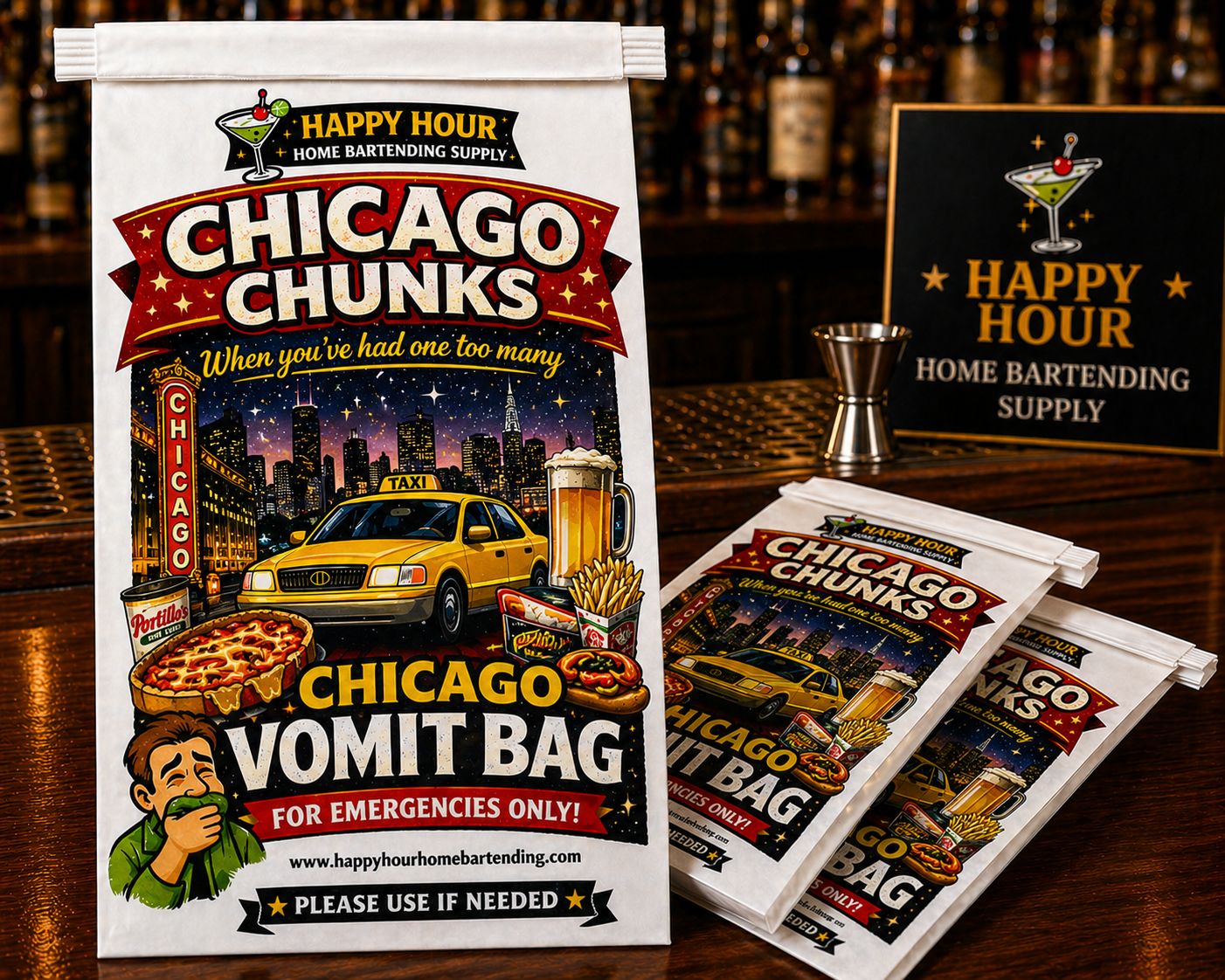 Chicago Vomit Bag