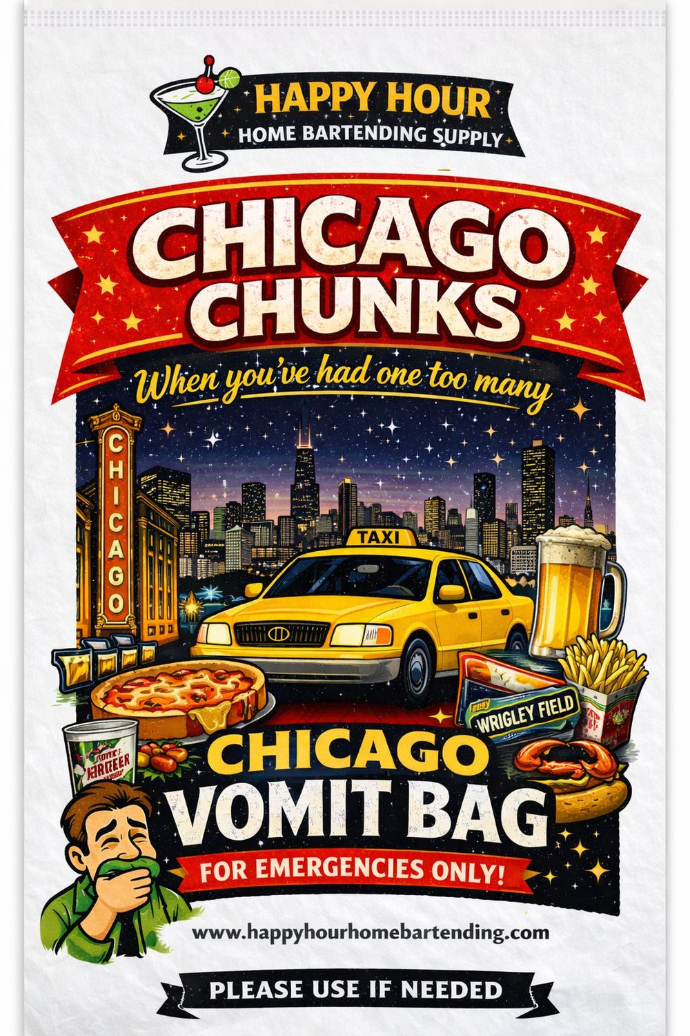 Chicago Vomit Bag