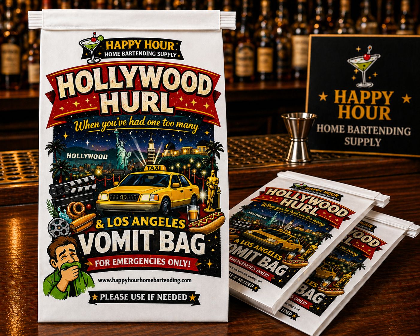 Hollywood (Los Angeles) Vomit Bag