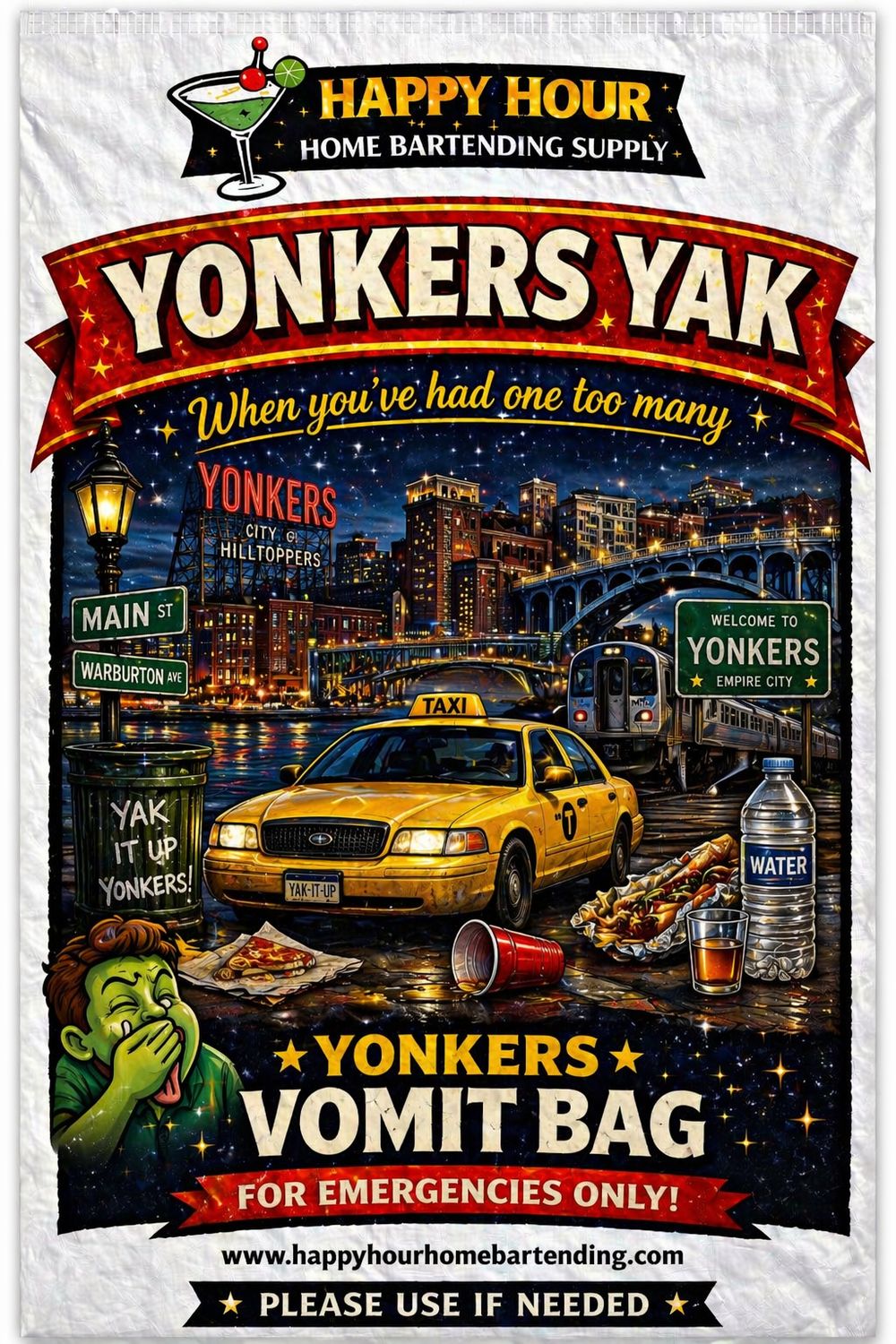 Yonkers Vomit Bag