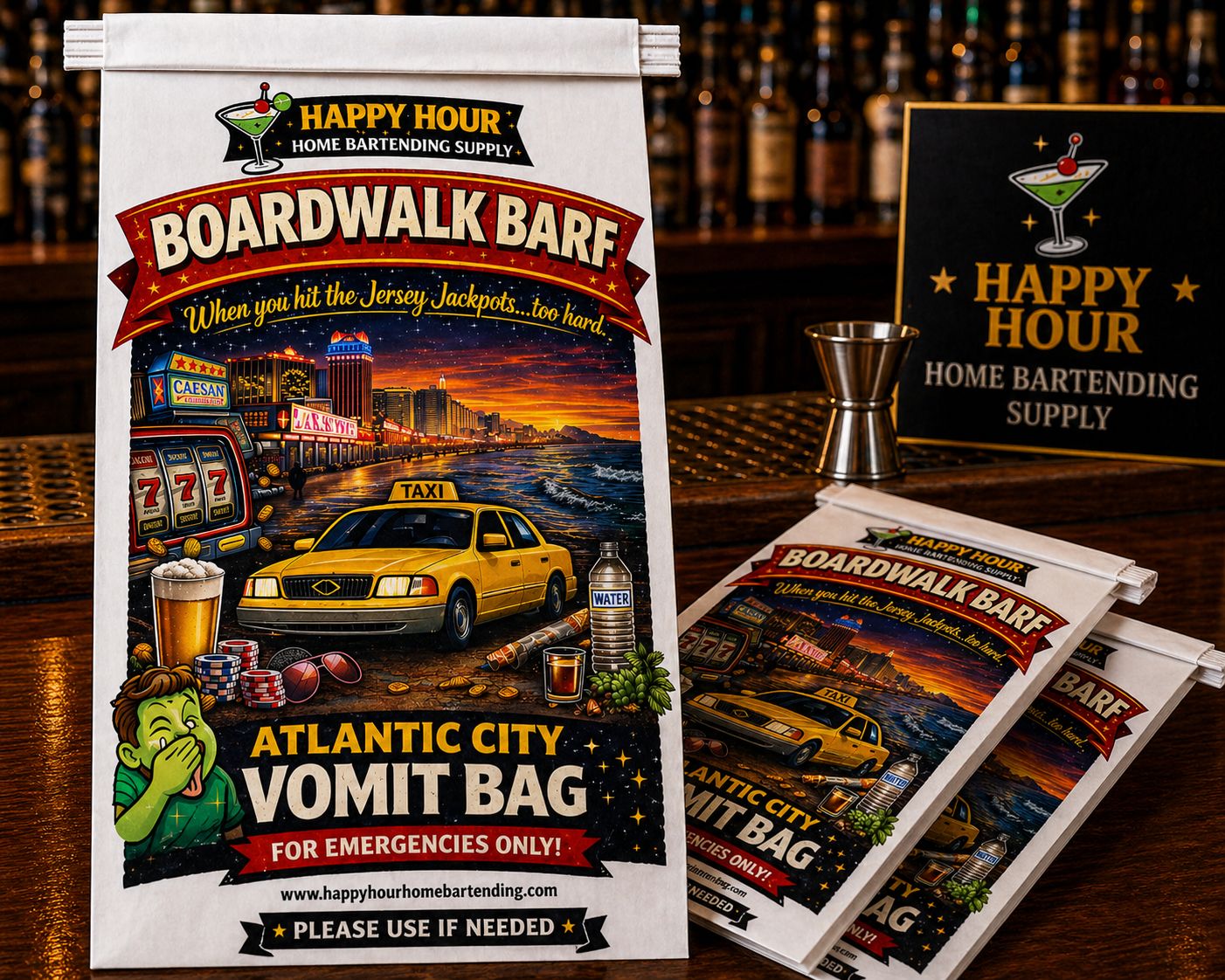 Atlantic City Vomit Bag