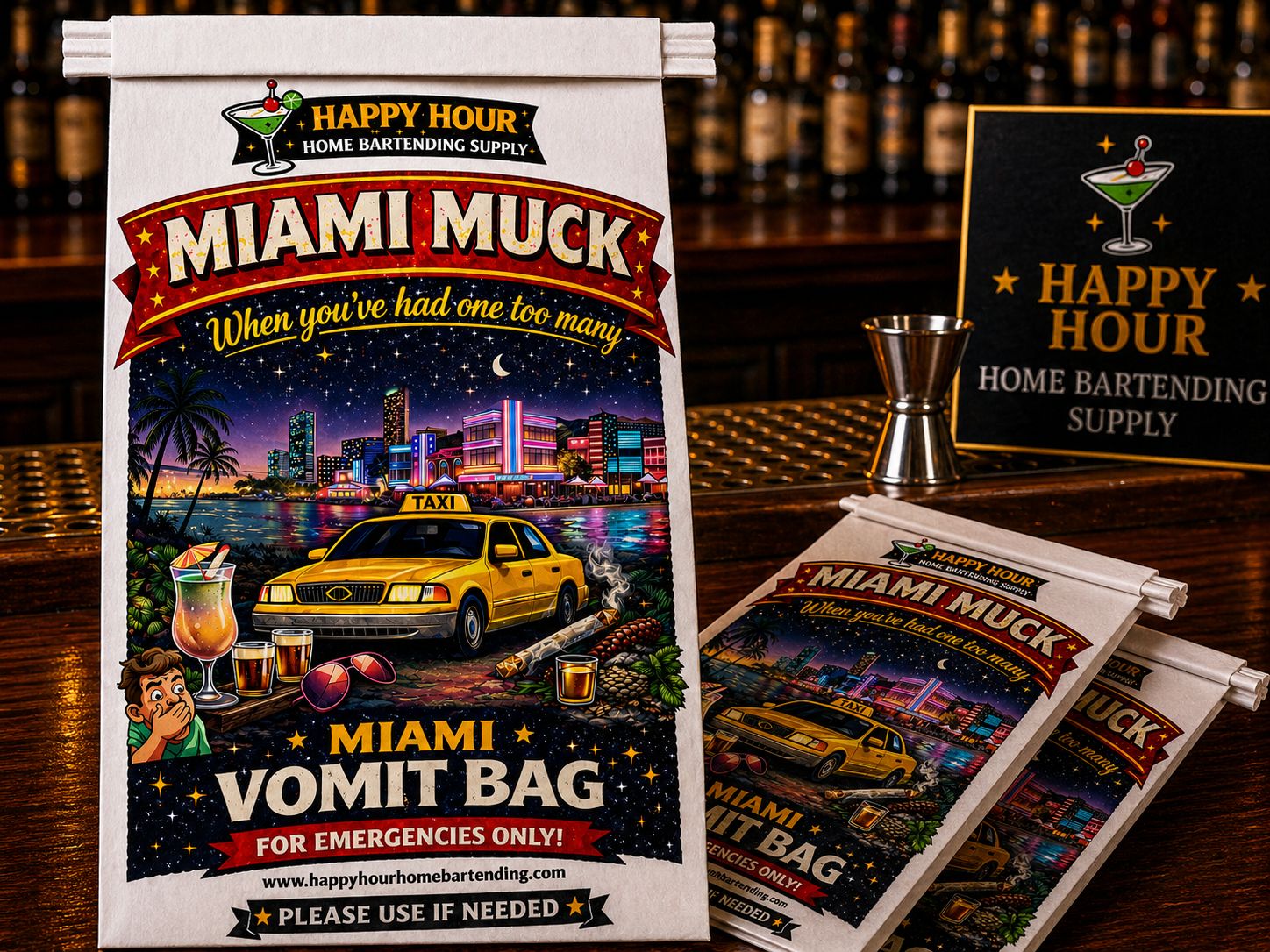 Miami Vomit Bag