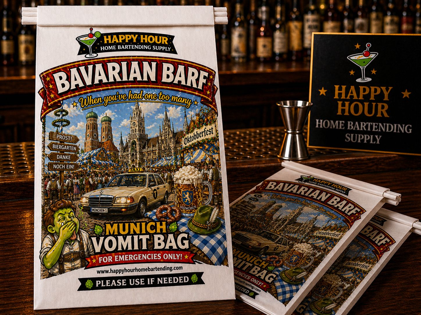 Munich Vomit Bag (International Series)