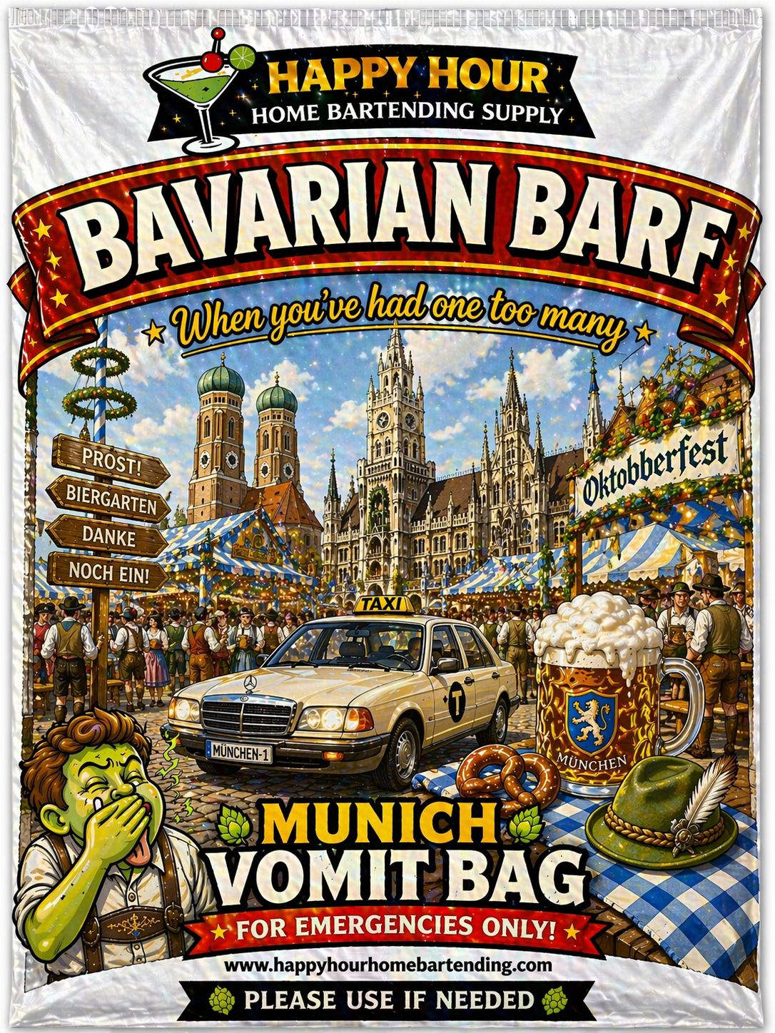 Munich Vomit Bag (International Series)