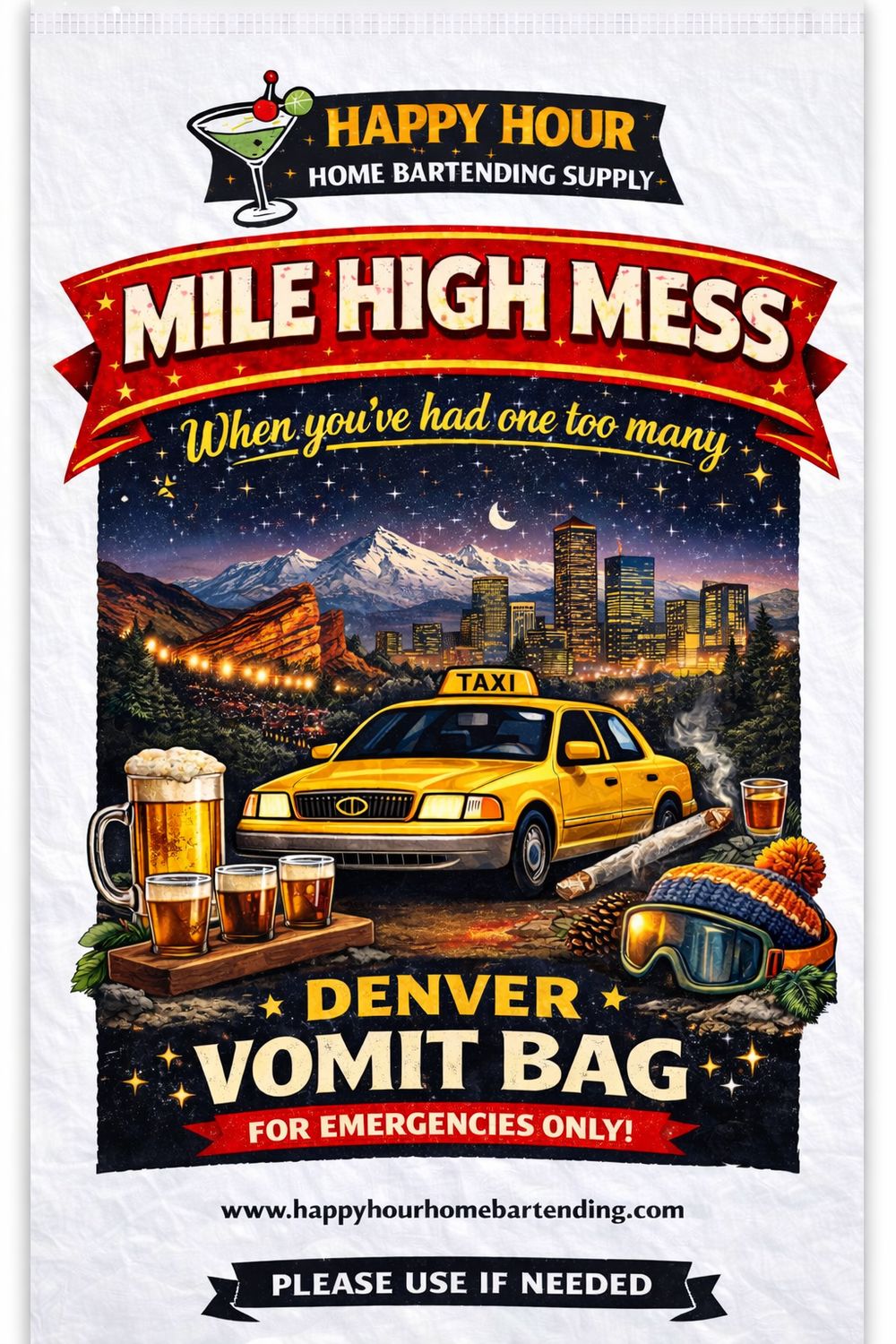 Denver Vomit Bag