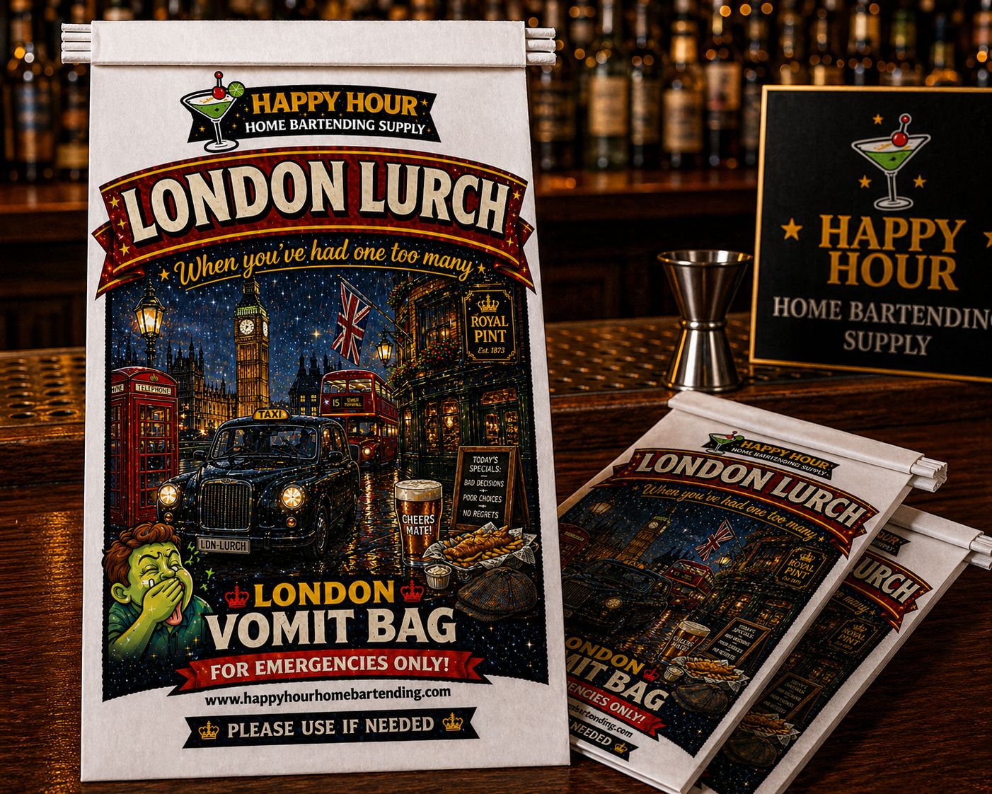 London Vomit Bag (International)