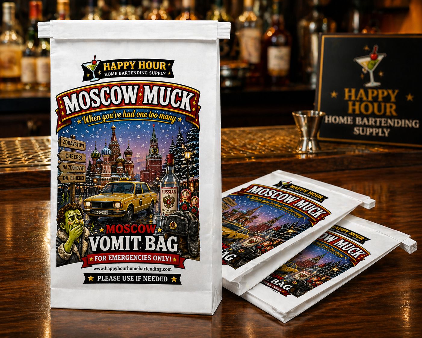Moscow Vomit Bag (International Series)
