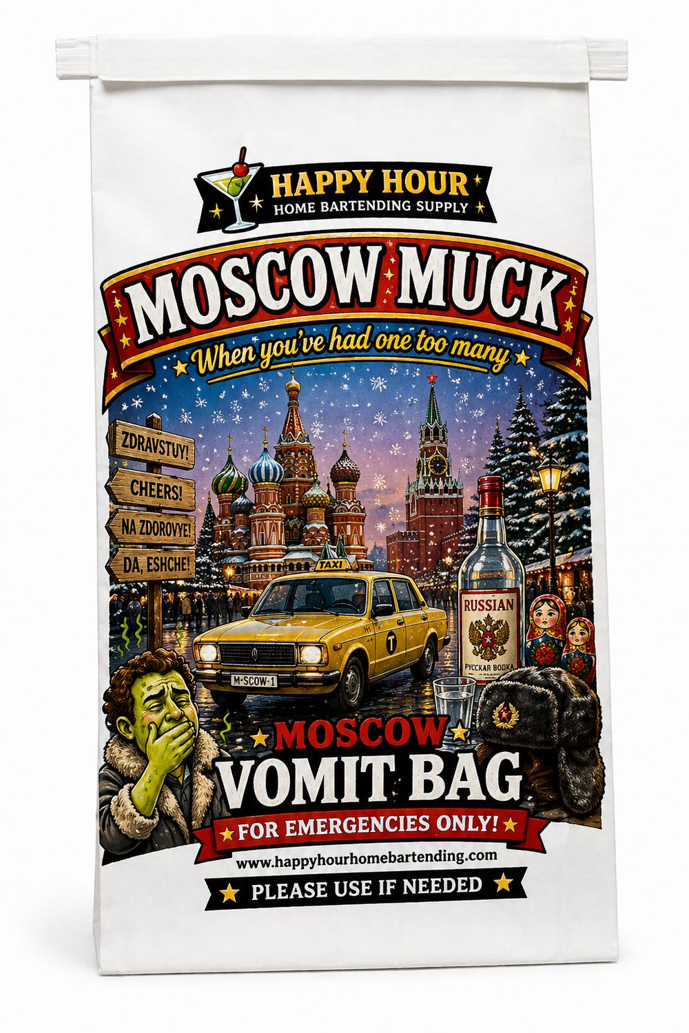 Moscow Vomit Bag (International Series)