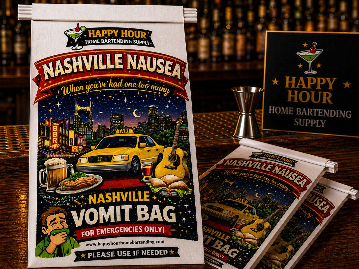 Nashville Vomit Bag