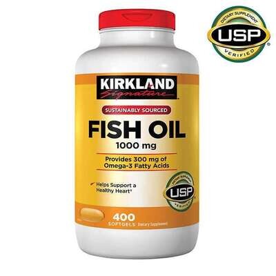 KIRKLAND SIGNATURE FISH OIL 1000MG