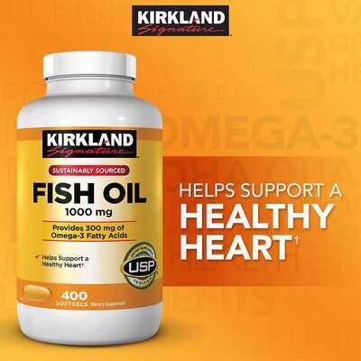 KIRKLAND SIGNATURE FISH OIL 1000MG