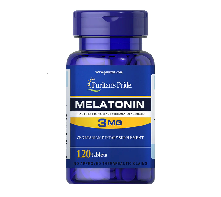 Puritan's Pride MELATONIN 3MG 120 TABLETS