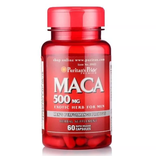 Puritan's Pride MACA 500 MG 60 CAPSULES