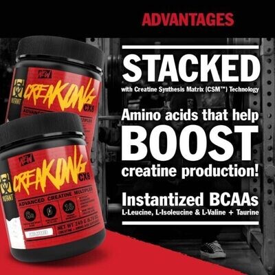 MUTANT CREAKONG CX8 30 SERVINGS UNFLAVORED