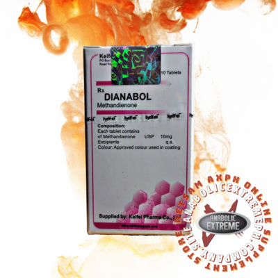 RETAIL PER BLISTER PACK Keifei Pharma Dianabol 10mg x 10 Tablets Blister