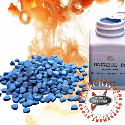 RETAIL PACK Danabol DS &quot;BLUE HEART&quot; 10mg 10/50/100 Tablets