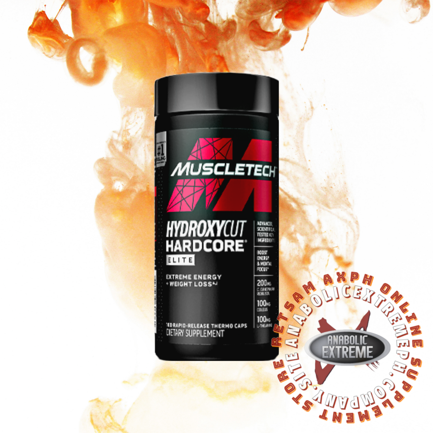 MUSCLETECH HYDROXYCUT HARDCORE ELITE