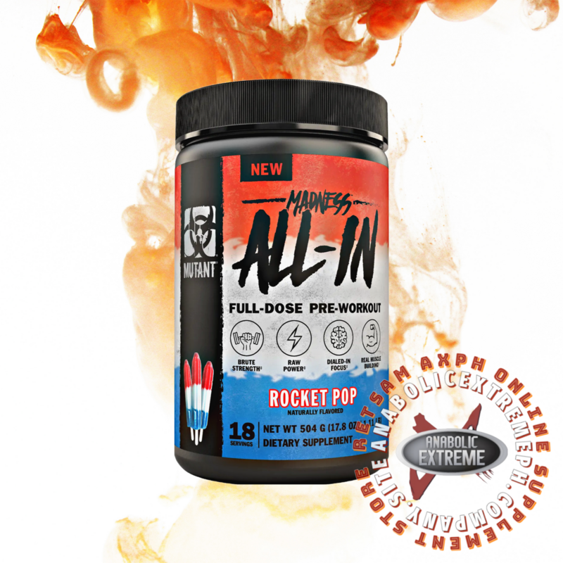 MUTANT MADNESS ALL-IN FULL DOSE PREWORKOUT