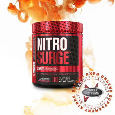 JACKED FACTORY NITROSURGE SHRED PRE-WORKOUT FAT BURNER